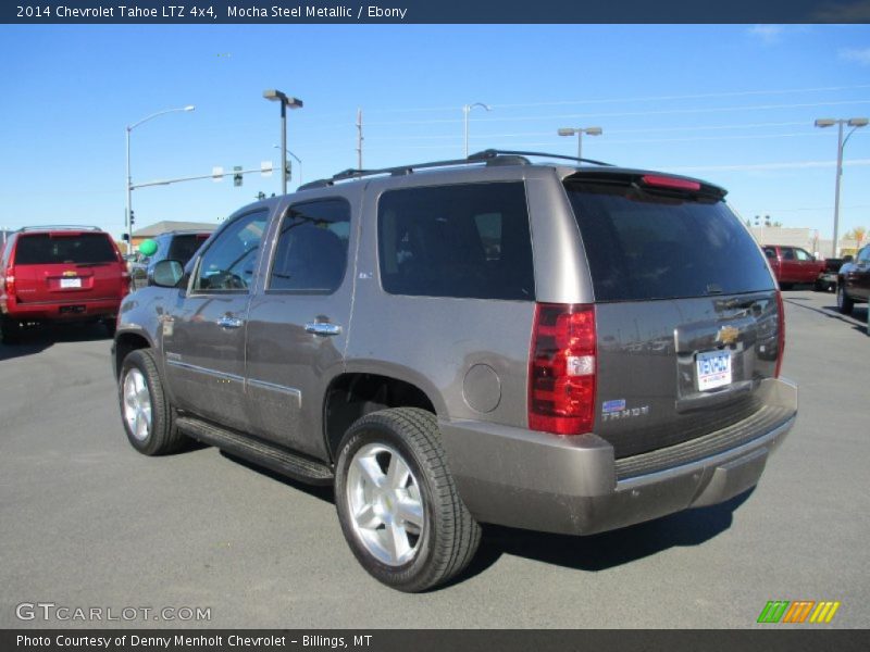Mocha Steel Metallic / Ebony 2014 Chevrolet Tahoe LTZ 4x4