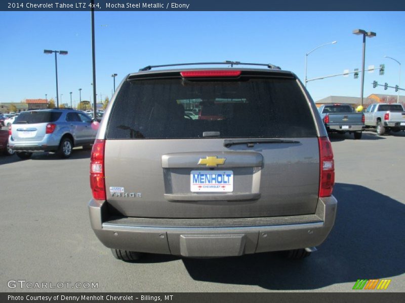 Mocha Steel Metallic / Ebony 2014 Chevrolet Tahoe LTZ 4x4