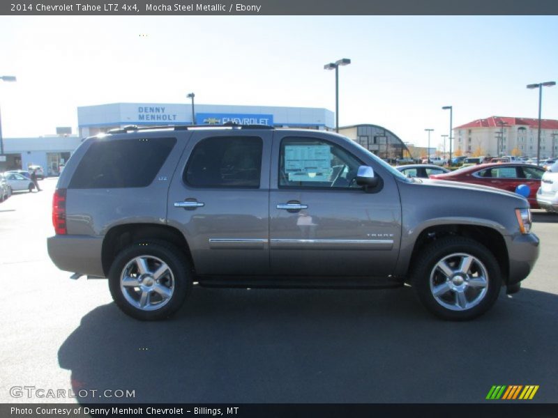 Mocha Steel Metallic / Ebony 2014 Chevrolet Tahoe LTZ 4x4