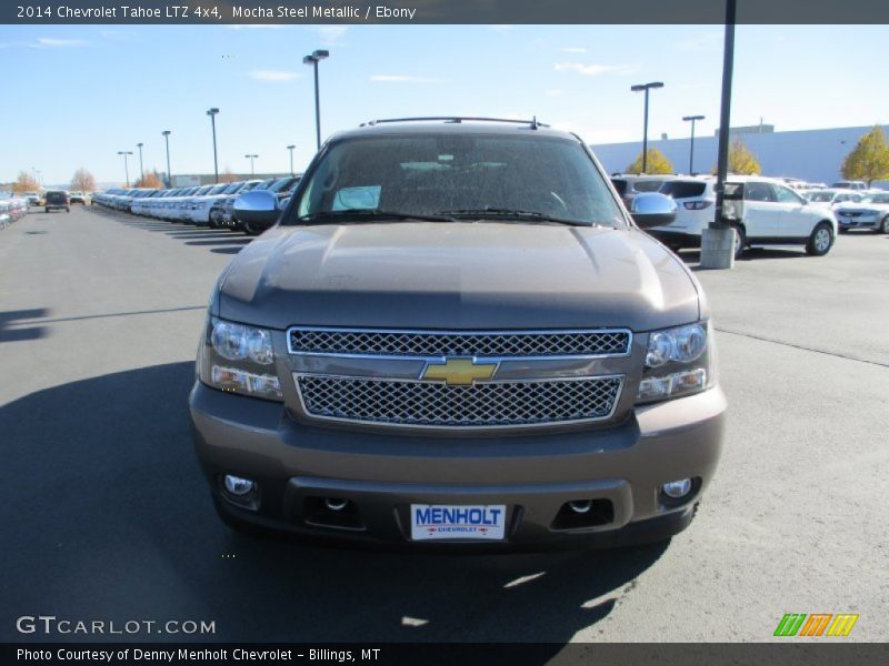 Mocha Steel Metallic / Ebony 2014 Chevrolet Tahoe LTZ 4x4