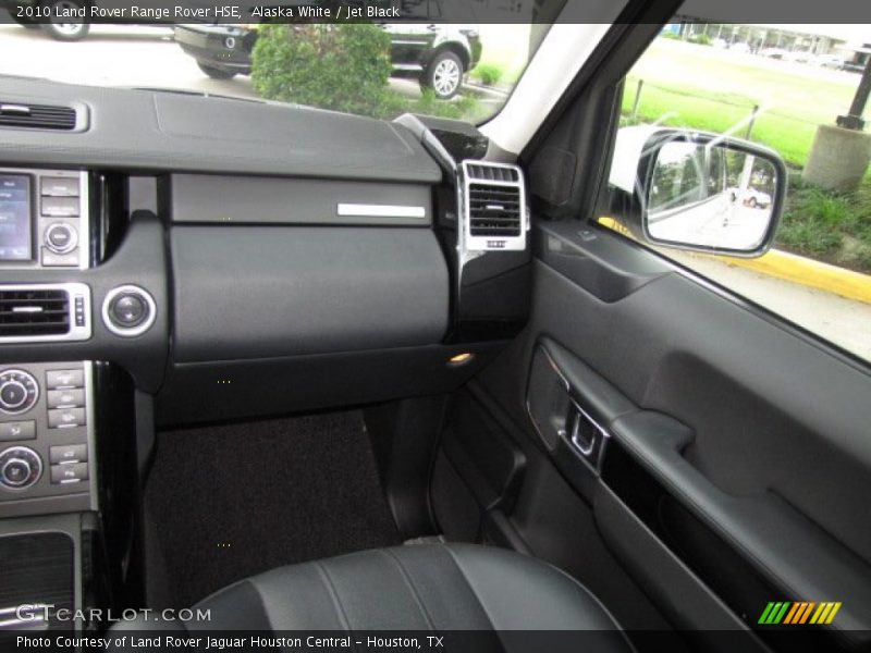 Alaska White / Jet Black 2010 Land Rover Range Rover HSE