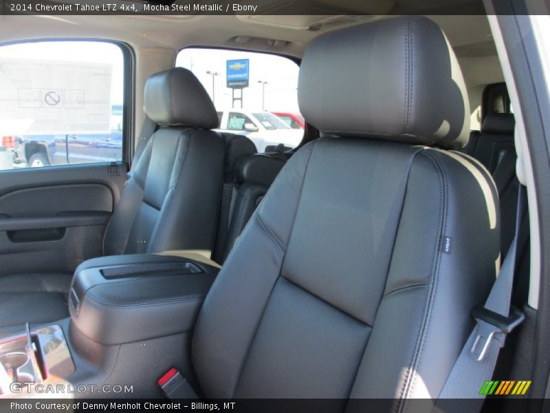 Mocha Steel Metallic / Ebony 2014 Chevrolet Tahoe LTZ 4x4