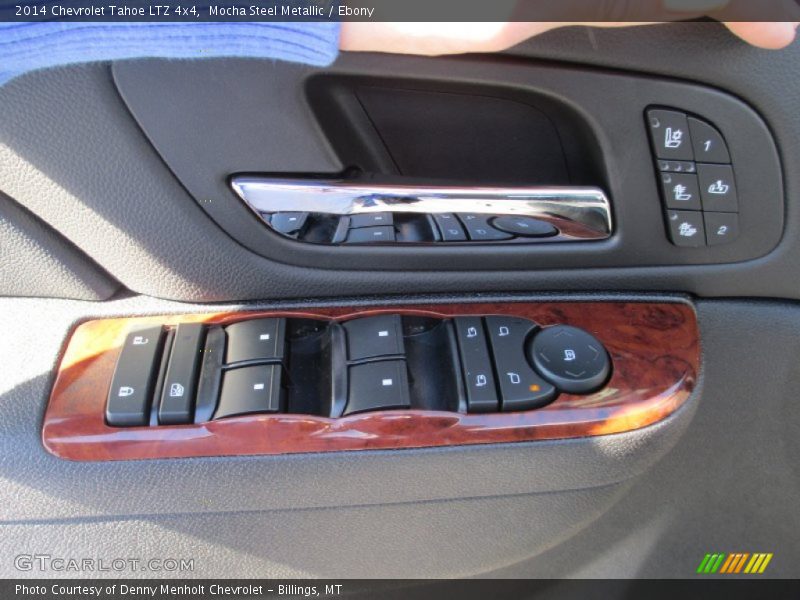 Mocha Steel Metallic / Ebony 2014 Chevrolet Tahoe LTZ 4x4