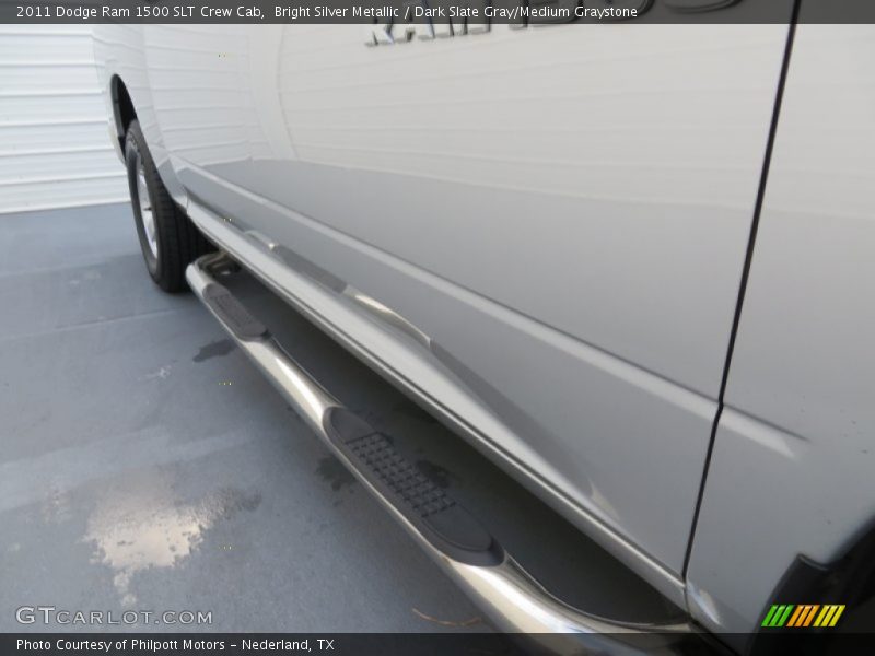 Bright Silver Metallic / Dark Slate Gray/Medium Graystone 2011 Dodge Ram 1500 SLT Crew Cab