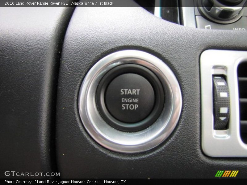Alaska White / Jet Black 2010 Land Rover Range Rover HSE