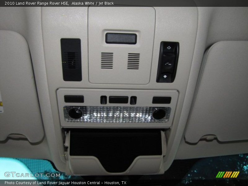 Alaska White / Jet Black 2010 Land Rover Range Rover HSE