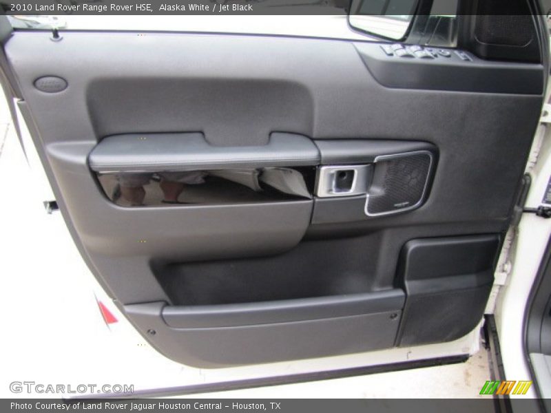 Alaska White / Jet Black 2010 Land Rover Range Rover HSE