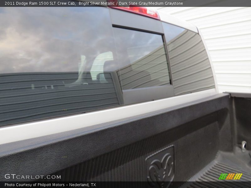 Bright Silver Metallic / Dark Slate Gray/Medium Graystone 2011 Dodge Ram 1500 SLT Crew Cab