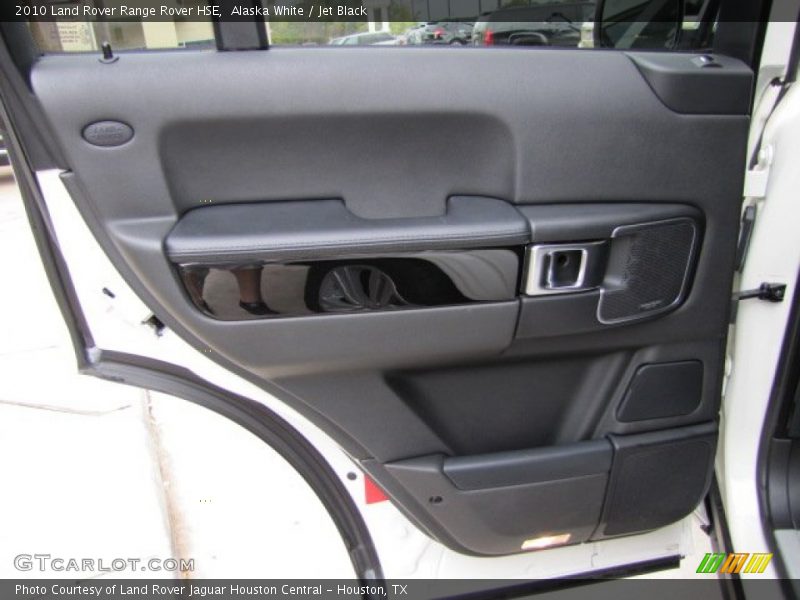 Alaska White / Jet Black 2010 Land Rover Range Rover HSE