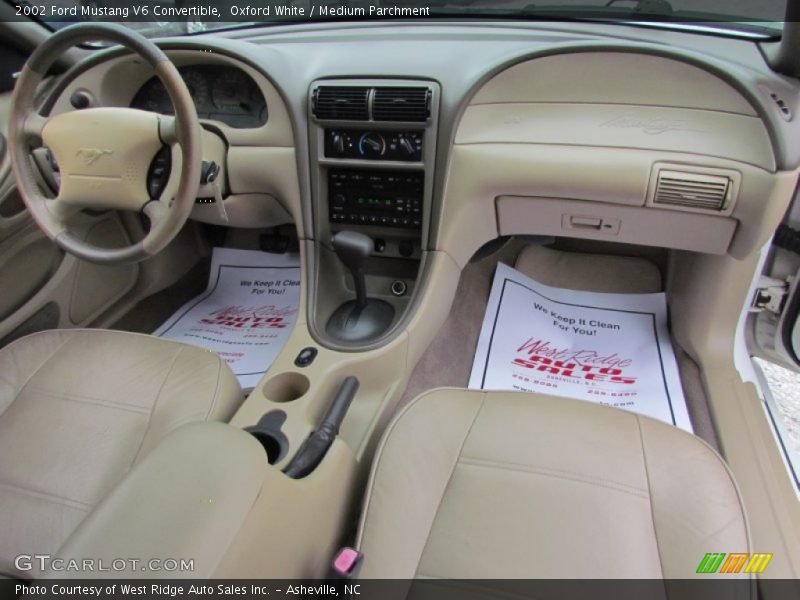 Dashboard of 2002 Mustang V6 Convertible