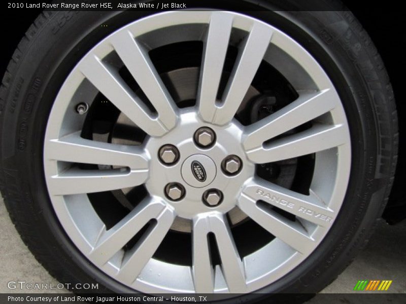 Alaska White / Jet Black 2010 Land Rover Range Rover HSE