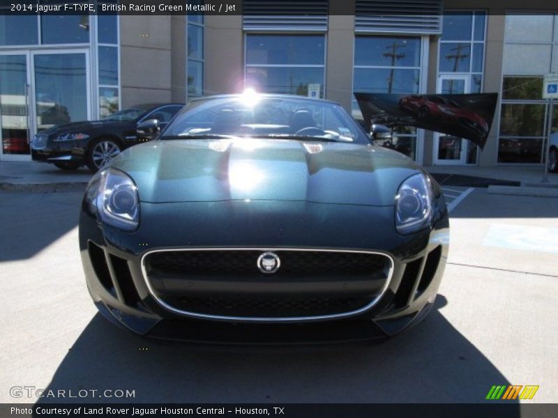 British Racing Green Metallic / Jet 2014 Jaguar F-TYPE