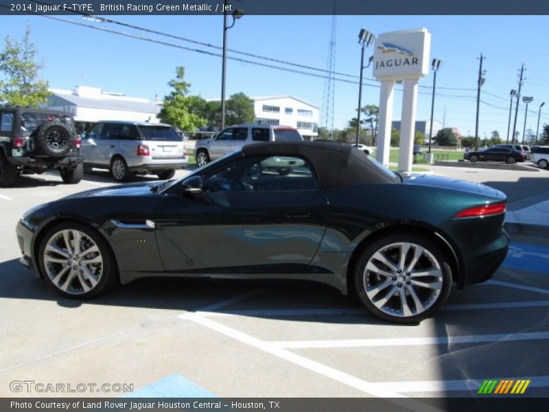 British Racing Green Metallic / Jet 2014 Jaguar F-TYPE