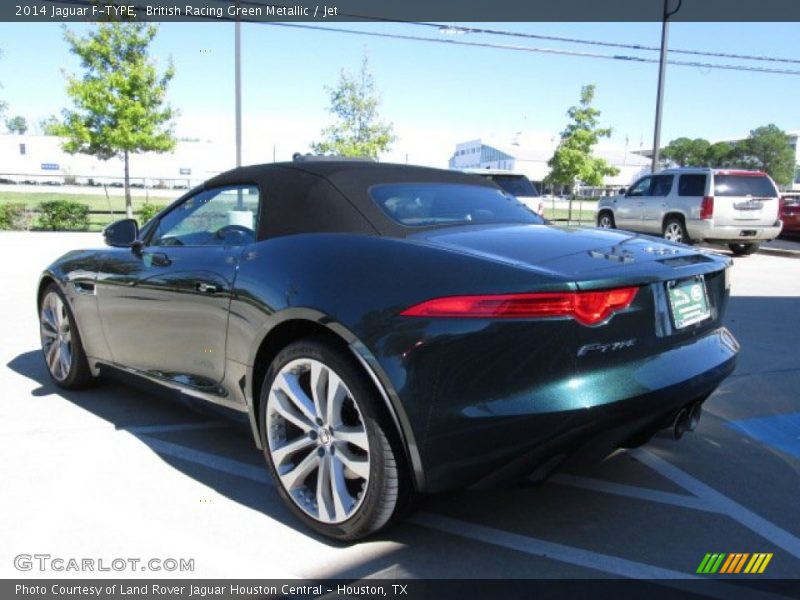 British Racing Green Metallic / Jet 2014 Jaguar F-TYPE