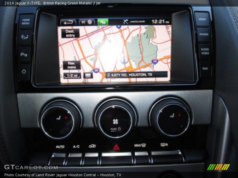 British Racing Green Metallic / Jet 2014 Jaguar F-TYPE