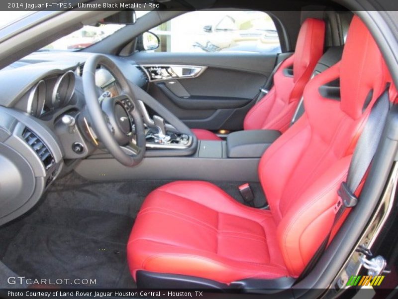 Front Seat of 2014 F-TYPE S