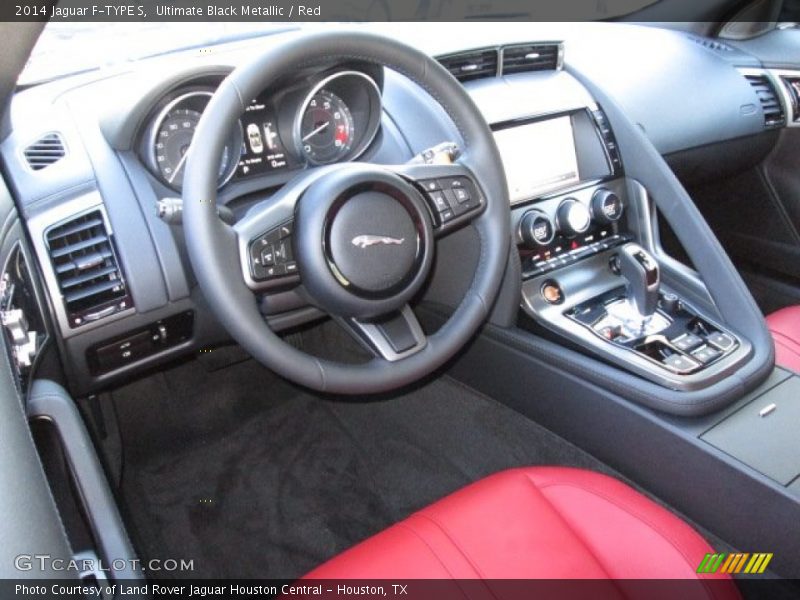 Dashboard of 2014 F-TYPE S
