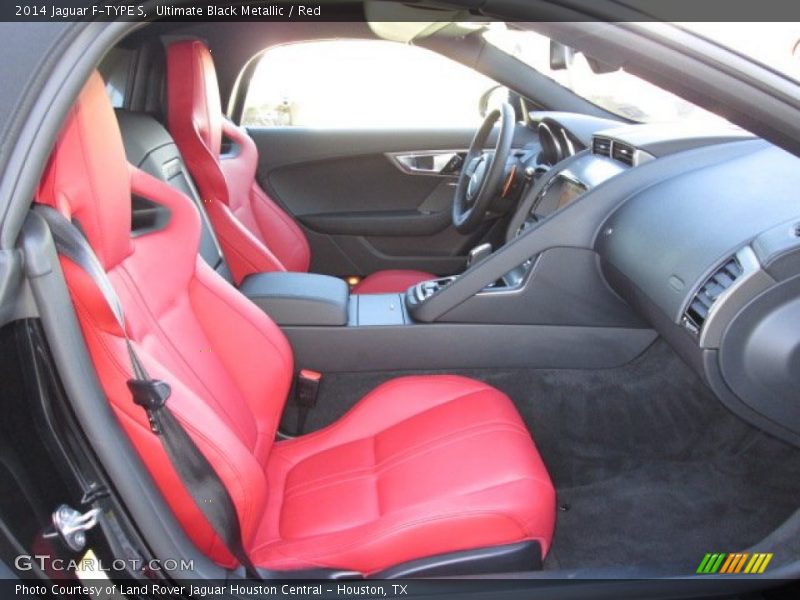 Front Seat of 2014 F-TYPE S
