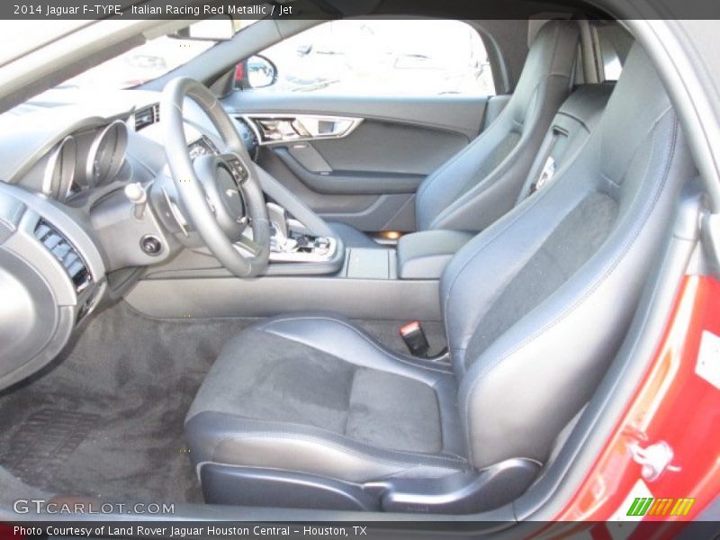 Front Seat of 2014 F-TYPE 
