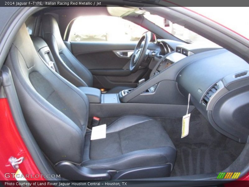 Rear Seat of 2014 F-TYPE 