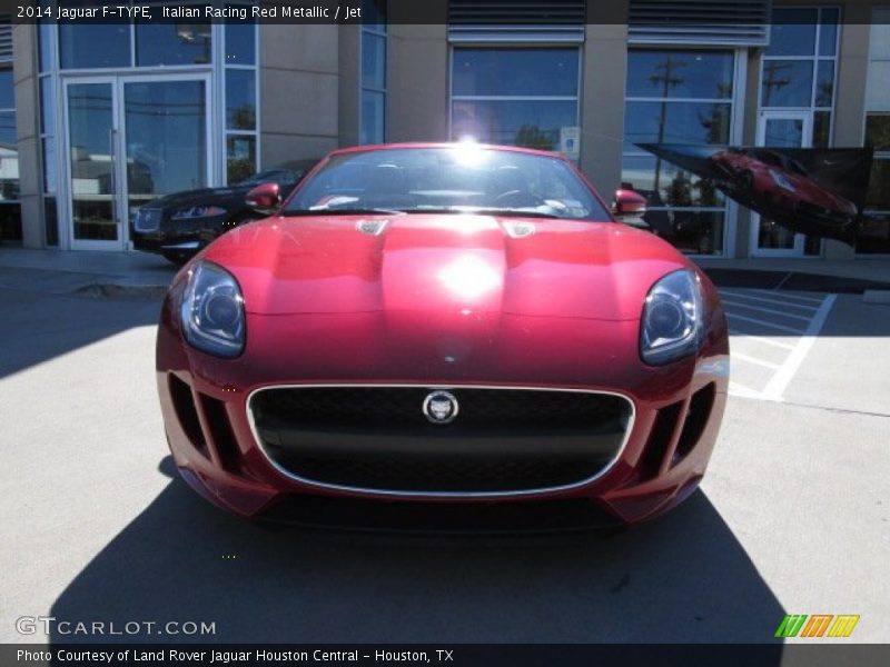 Italian Racing Red Metallic / Jet 2014 Jaguar F-TYPE