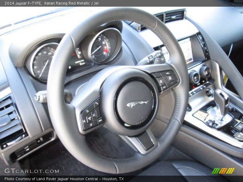 Italian Racing Red Metallic / Jet 2014 Jaguar F-TYPE