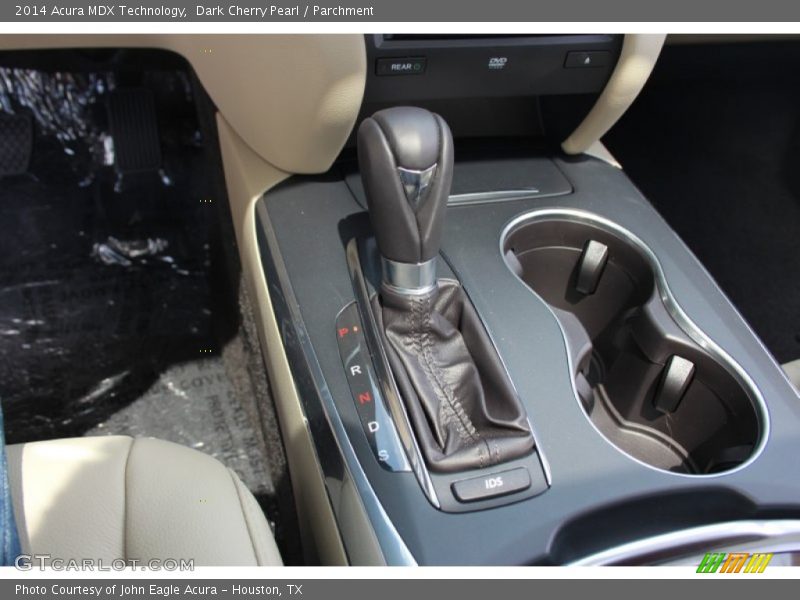 Dark Cherry Pearl / Parchment 2014 Acura MDX Technology