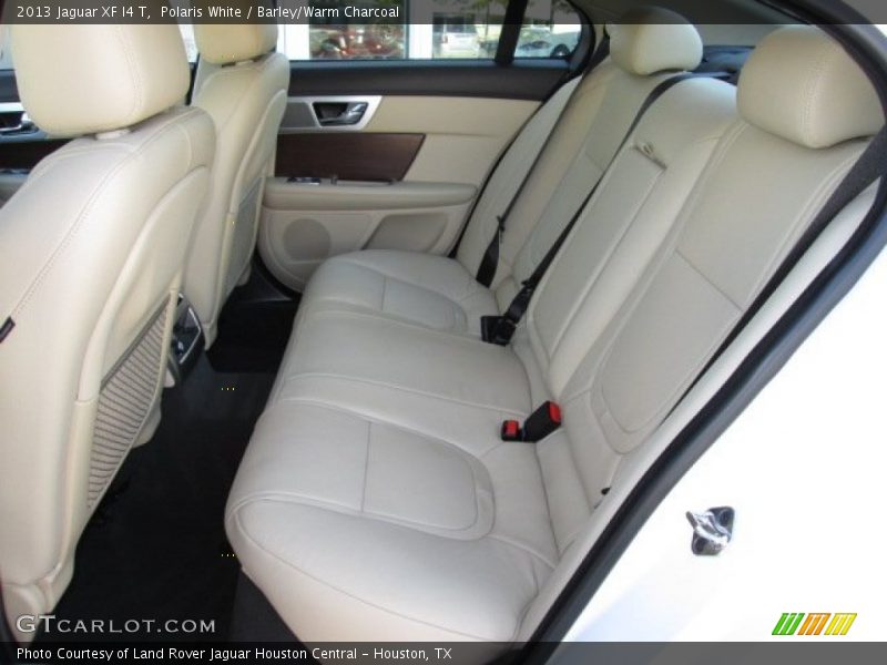 Polaris White / Barley/Warm Charcoal 2013 Jaguar XF I4 T