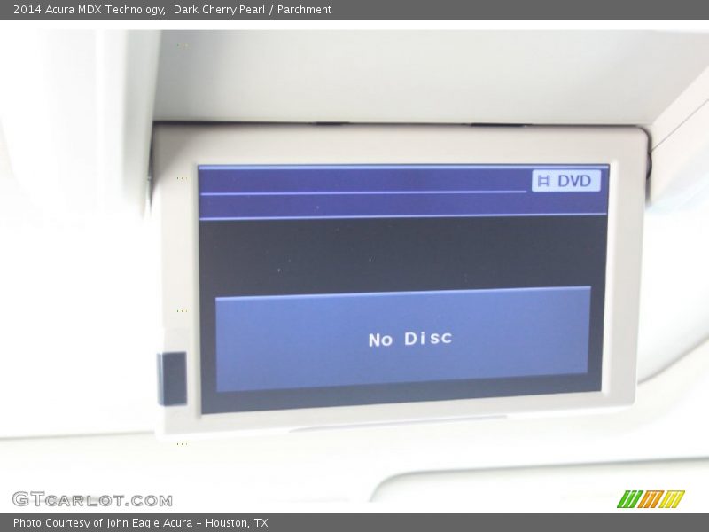 Dark Cherry Pearl / Parchment 2014 Acura MDX Technology