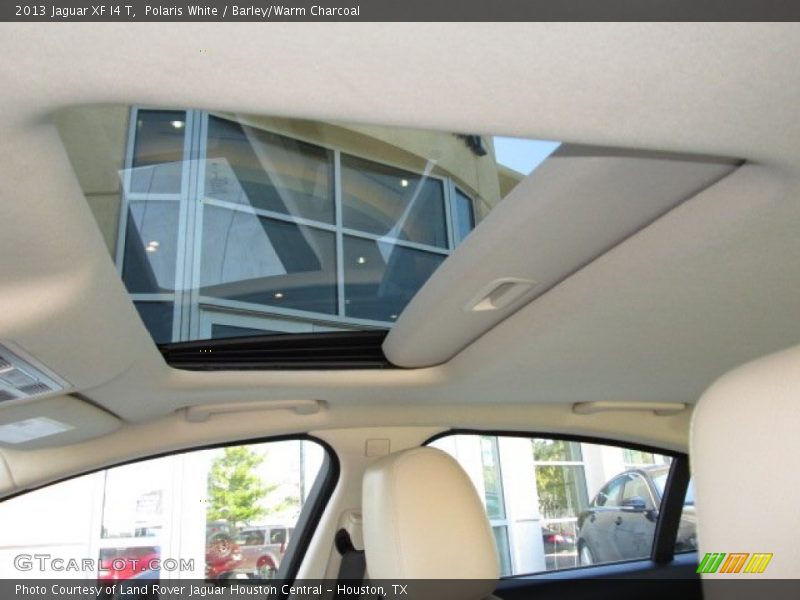 Polaris White / Barley/Warm Charcoal 2013 Jaguar XF I4 T