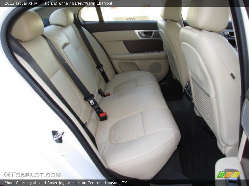 Polaris White / Barley/Warm Charcoal 2013 Jaguar XF I4 T