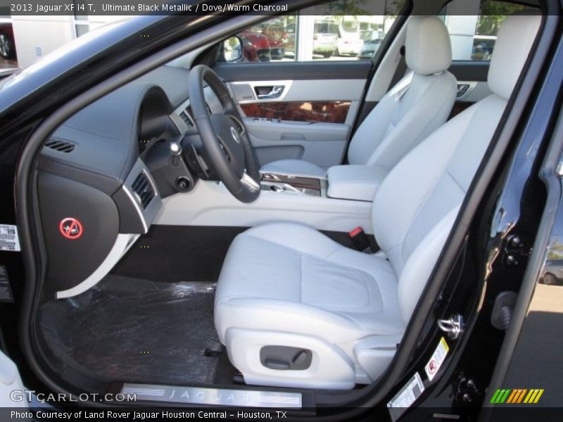 Ultimate Black Metallic / Dove/Warm Charcoal 2013 Jaguar XF I4 T