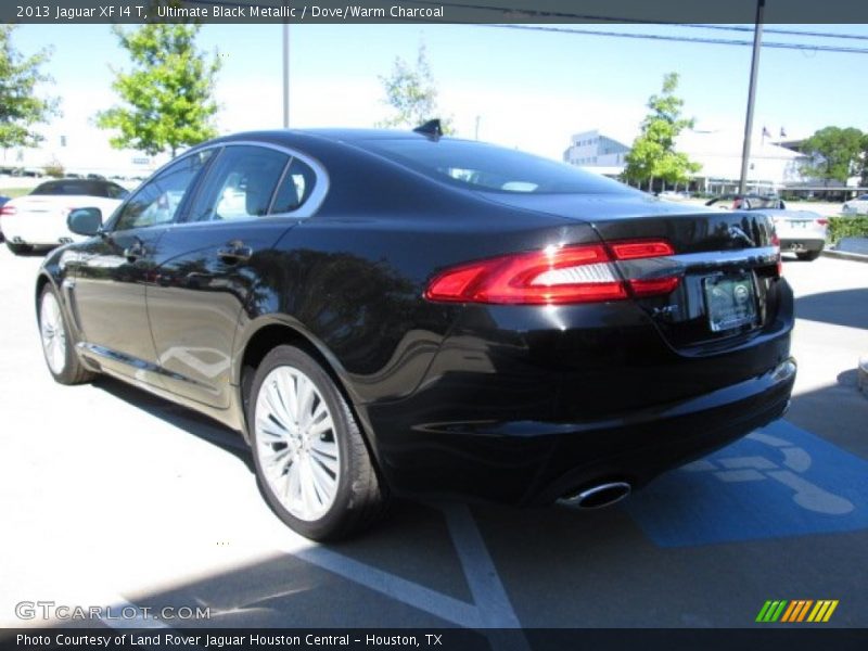 Ultimate Black Metallic / Dove/Warm Charcoal 2013 Jaguar XF I4 T