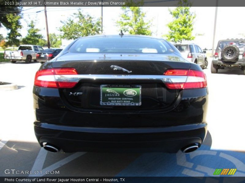 Ultimate Black Metallic / Dove/Warm Charcoal 2013 Jaguar XF I4 T