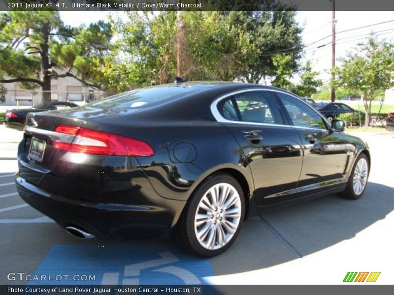 Ultimate Black Metallic / Dove/Warm Charcoal 2013 Jaguar XF I4 T