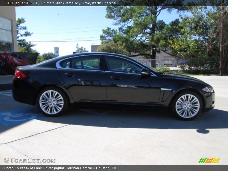 Ultimate Black Metallic / Dove/Warm Charcoal 2013 Jaguar XF I4 T