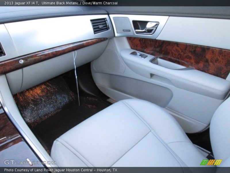 Ultimate Black Metallic / Dove/Warm Charcoal 2013 Jaguar XF I4 T