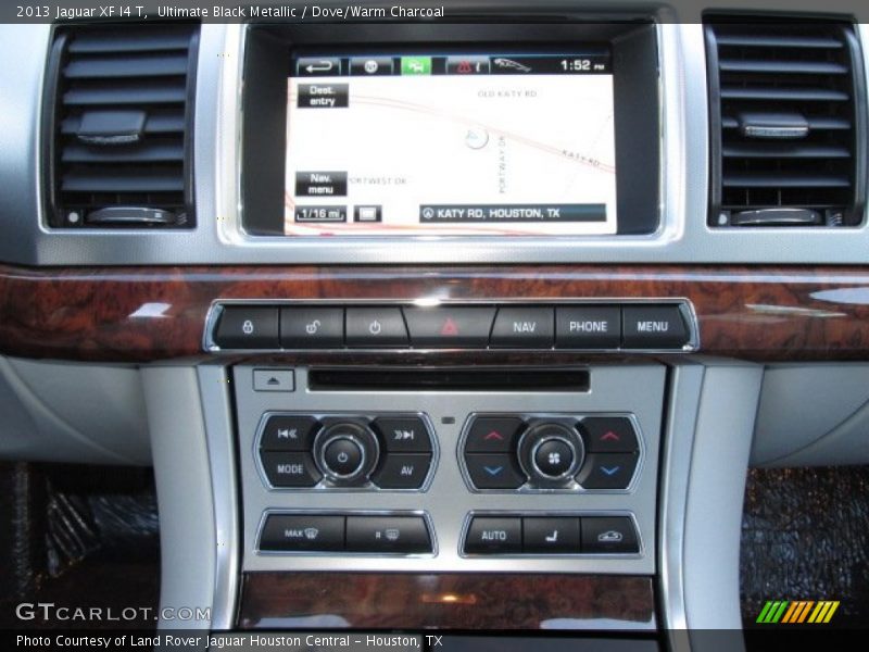 Ultimate Black Metallic / Dove/Warm Charcoal 2013 Jaguar XF I4 T