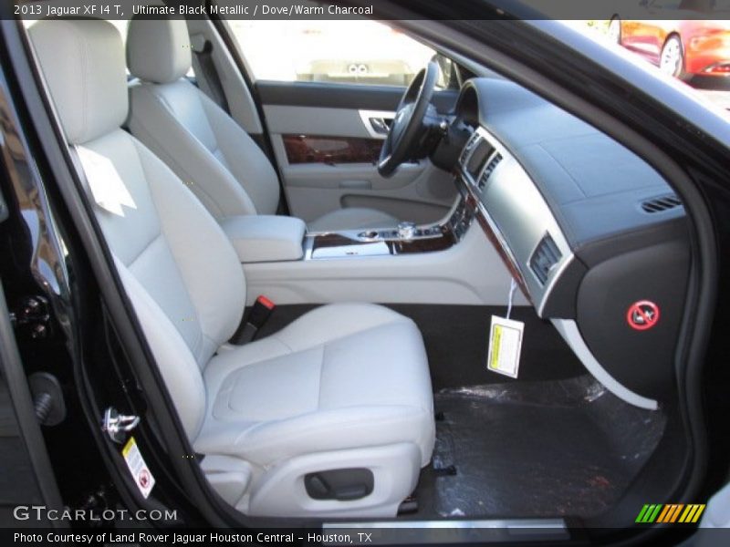 Ultimate Black Metallic / Dove/Warm Charcoal 2013 Jaguar XF I4 T