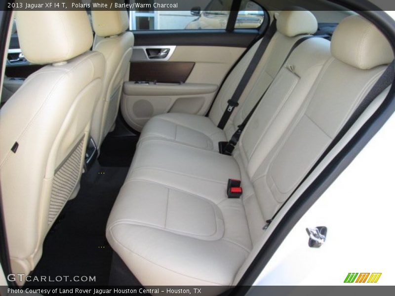 Polaris White / Barley/Warm Charcoal 2013 Jaguar XF I4 T