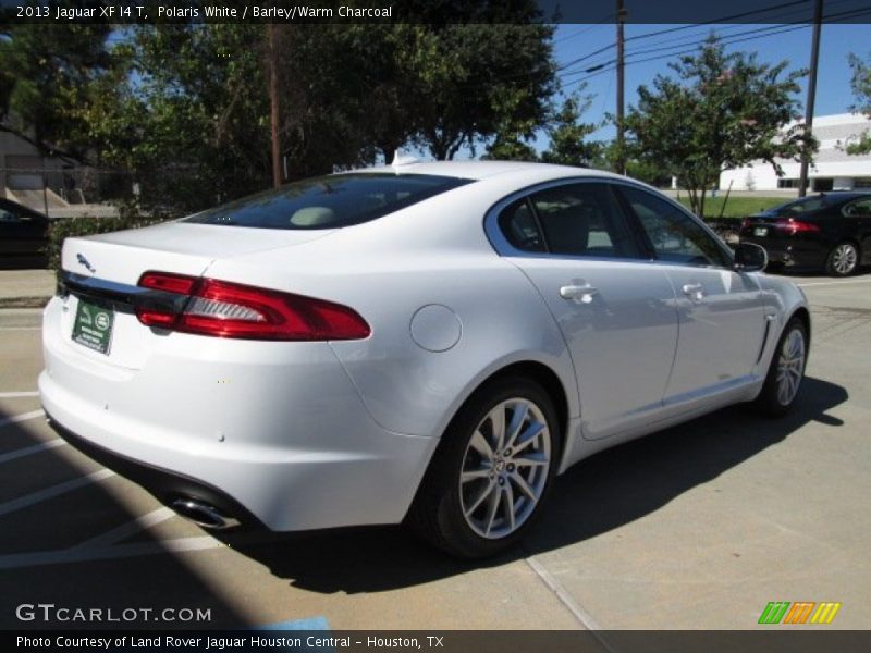Polaris White / Barley/Warm Charcoal 2013 Jaguar XF I4 T