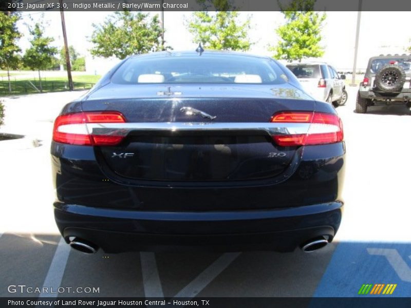 Indigo Metallic / Barley/Warm Charcoal 2013 Jaguar XF 3.0