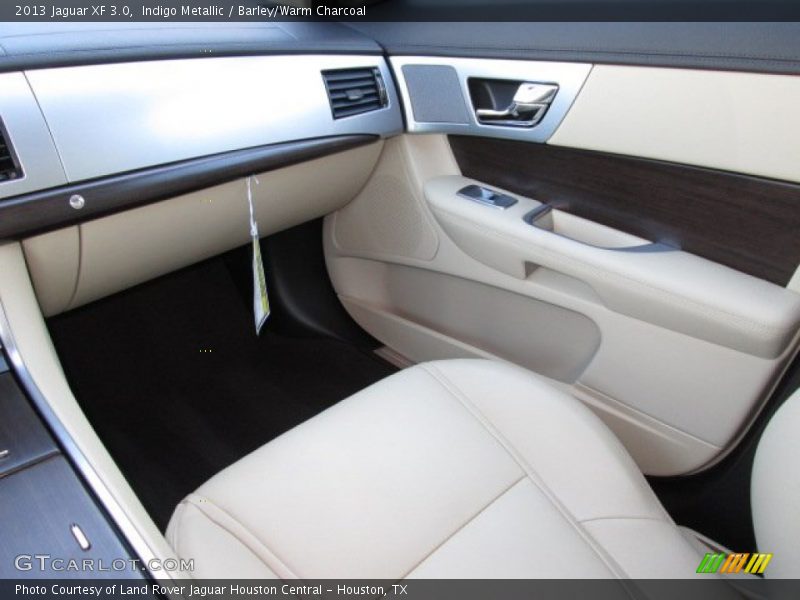 Indigo Metallic / Barley/Warm Charcoal 2013 Jaguar XF 3.0