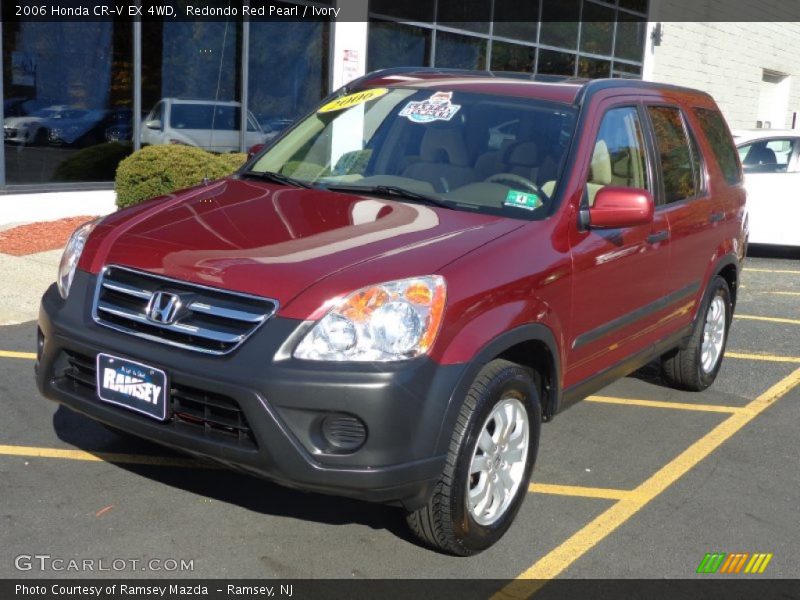 Redondo Red Pearl / Ivory 2006 Honda CR-V EX 4WD