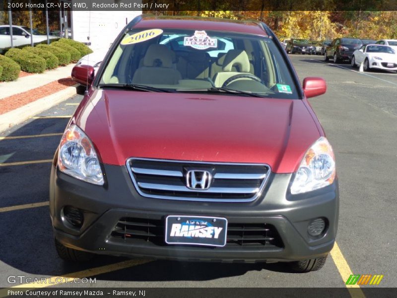 Redondo Red Pearl / Ivory 2006 Honda CR-V EX 4WD