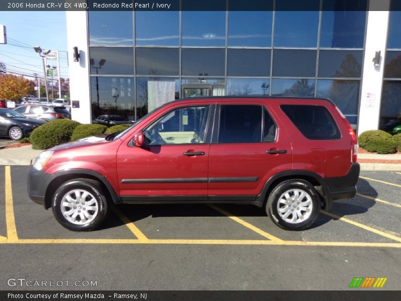 Redondo Red Pearl / Ivory 2006 Honda CR-V EX 4WD