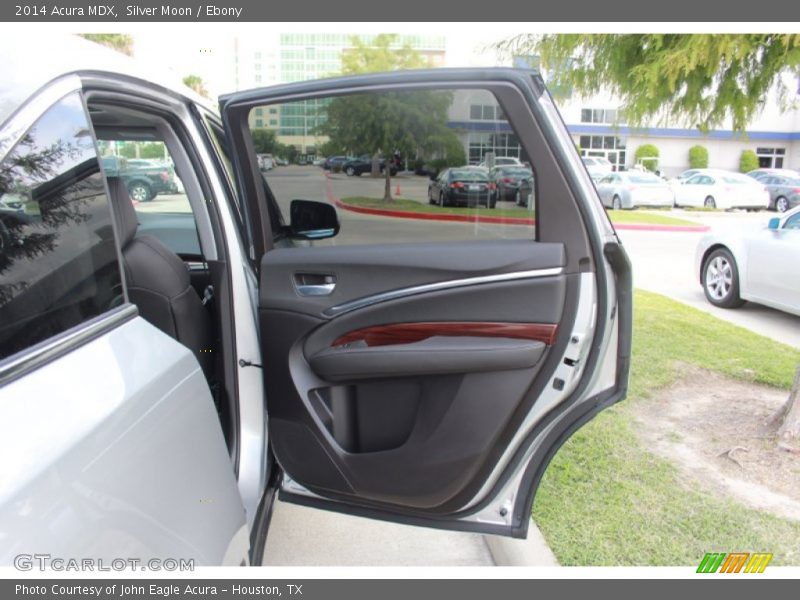 Silver Moon / Ebony 2014 Acura MDX