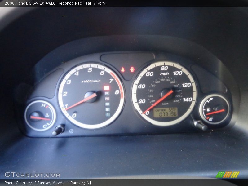 Redondo Red Pearl / Ivory 2006 Honda CR-V EX 4WD