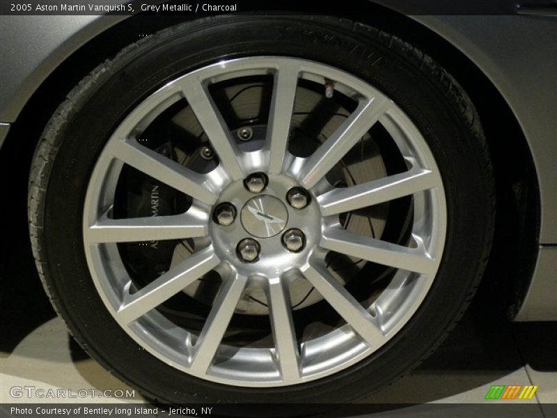 2006 Aston Martin Vanquish S, Grey/Black, Wheel - 2005 Aston Martin Vanquish S