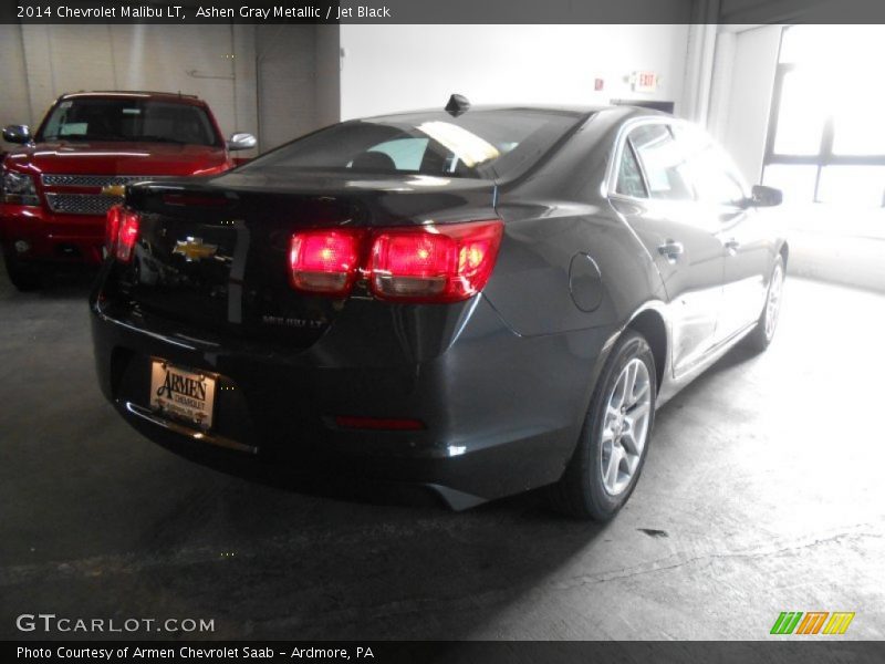Ashen Gray Metallic / Jet Black 2014 Chevrolet Malibu LT